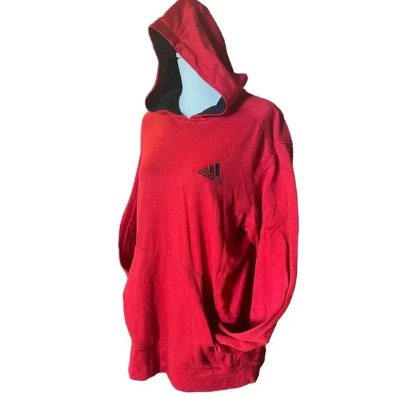 adidas the go to hoodie red mens size large - Picture 4 of 9